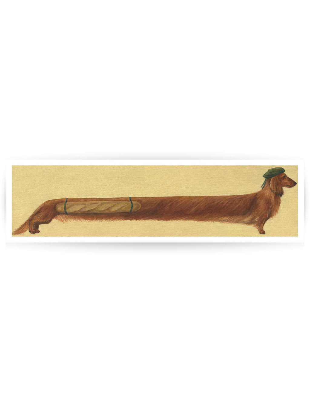 “Baguette Connoisseur” Print