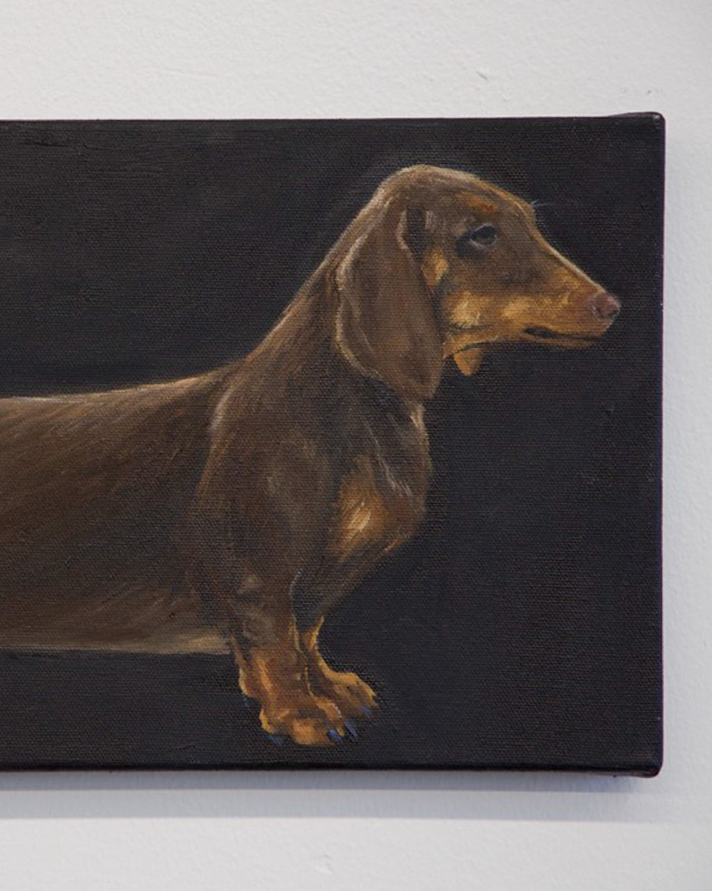 "Martini Weenie" Original Oil Painting