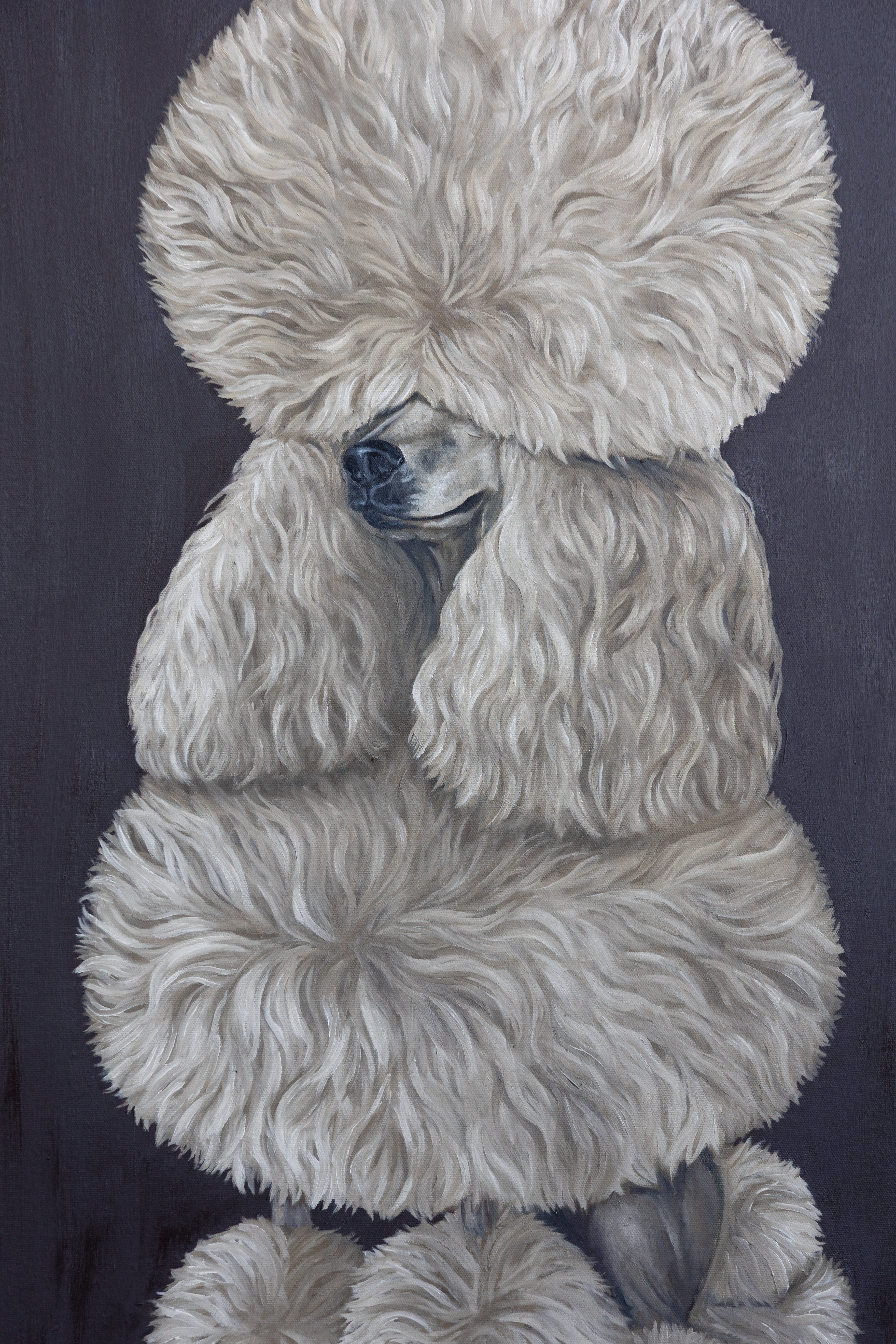 "Serving" Original Oil Painting