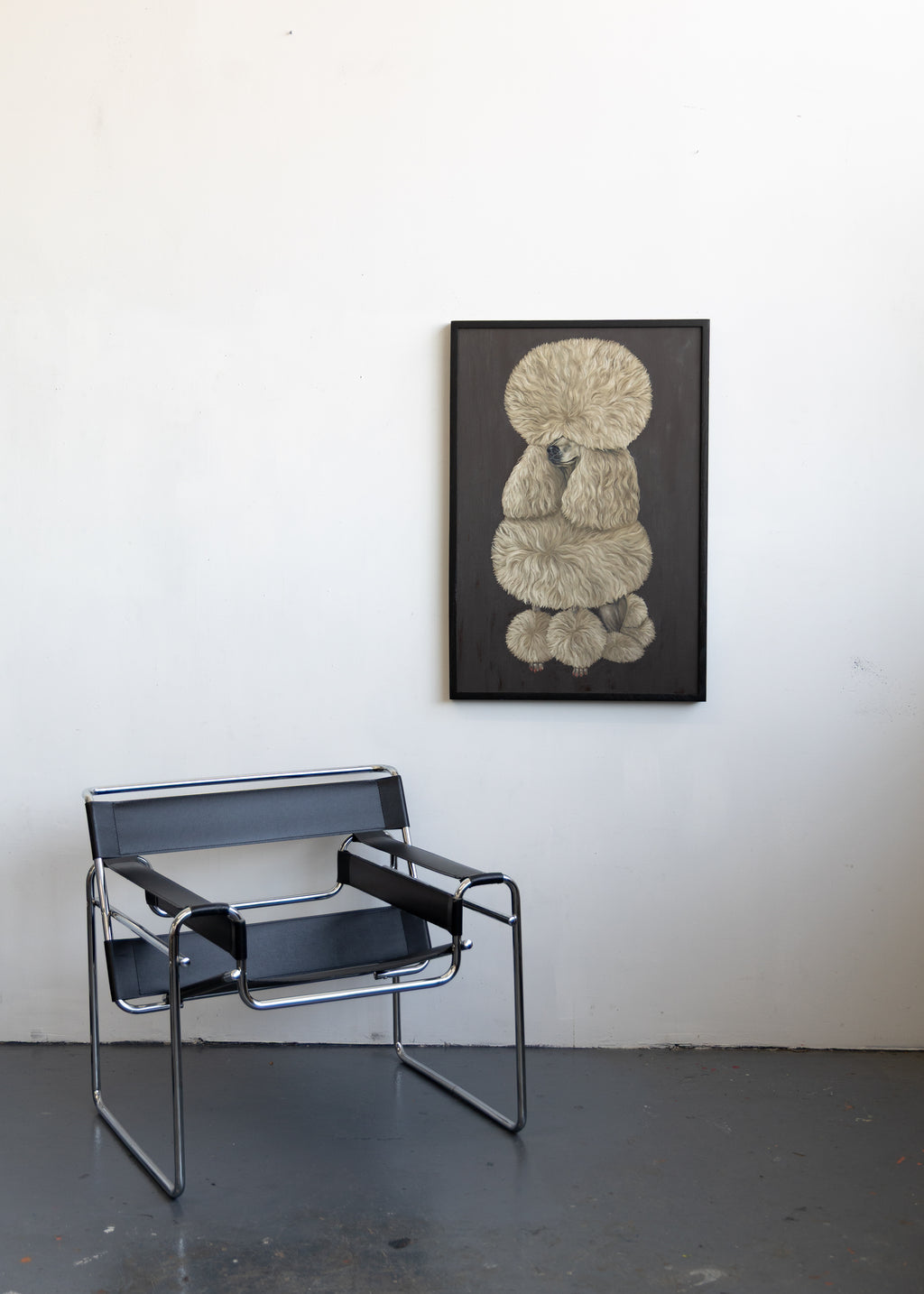 "Serving" Original Oil Painting