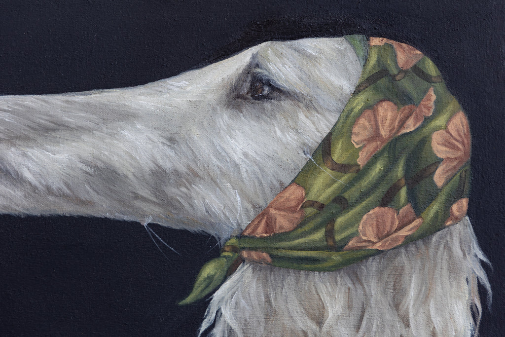 "Babushka" Original Oil Painting