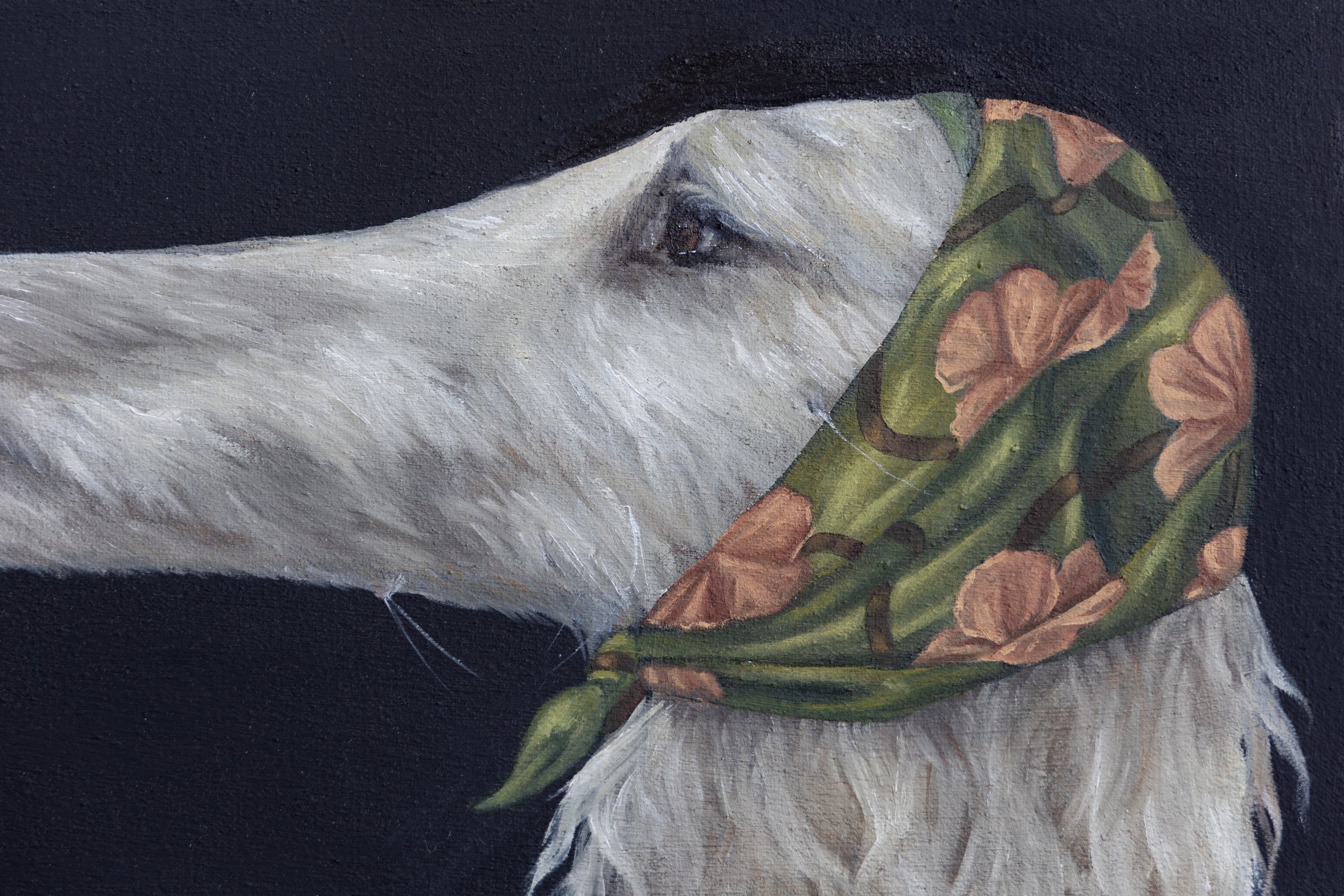 "Babushka" Original Oil Painting