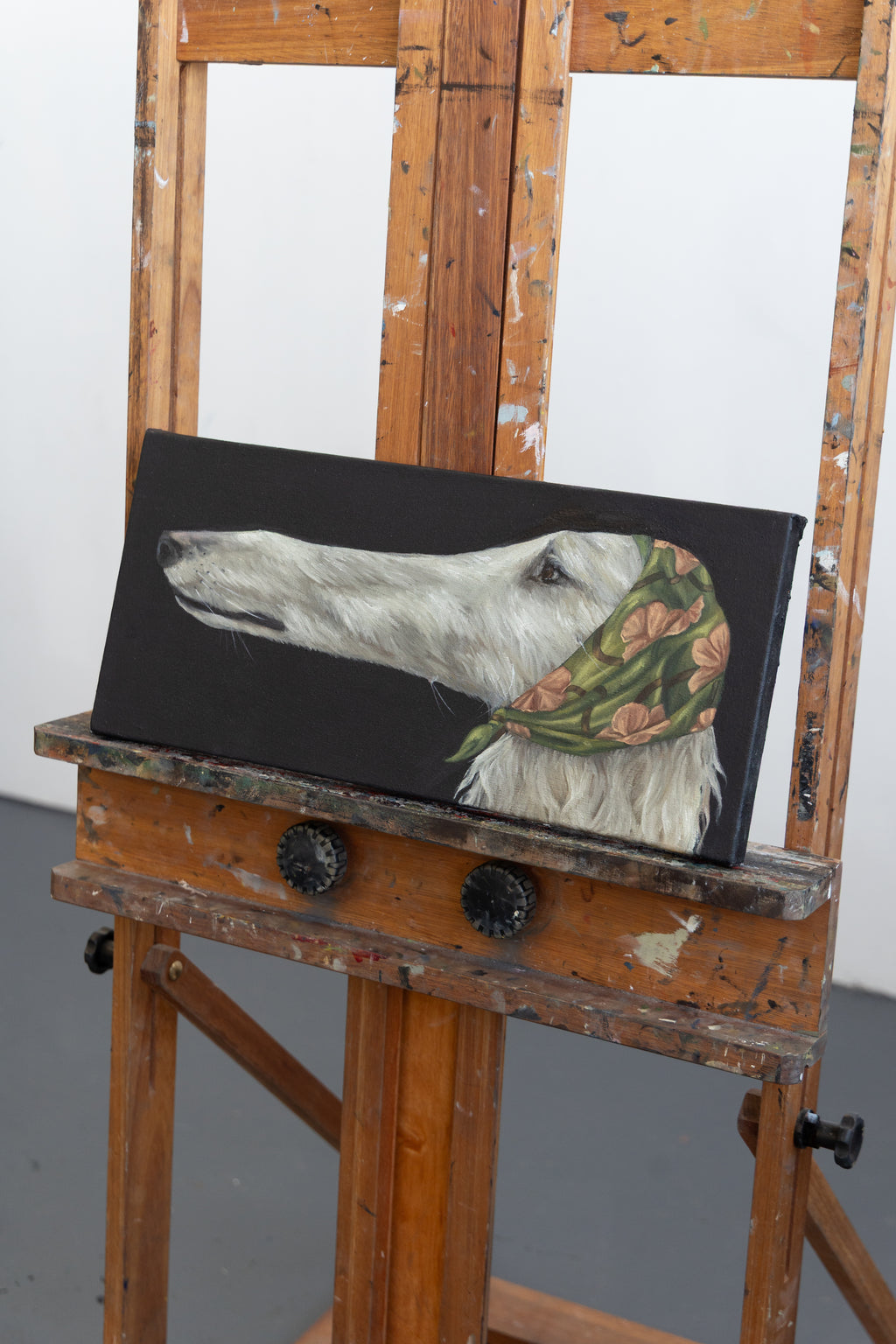 "Babushka" Original Oil Painting