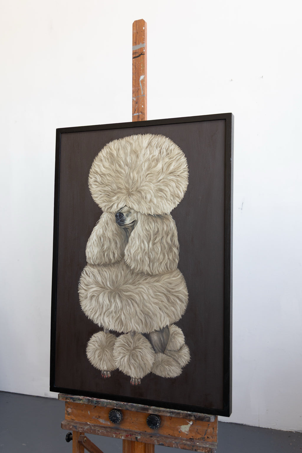 "Serving" Original Oil Painting