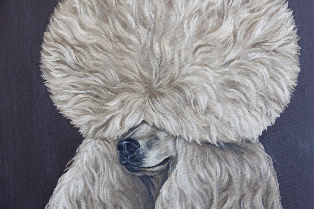 "Serving" Original Oil Painting