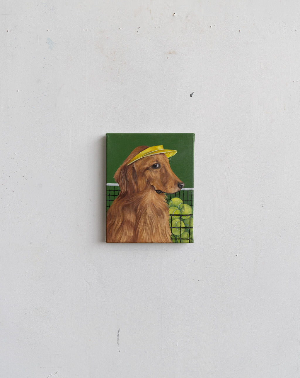 "I Didn't Know You Played Here" Original Oil Painting