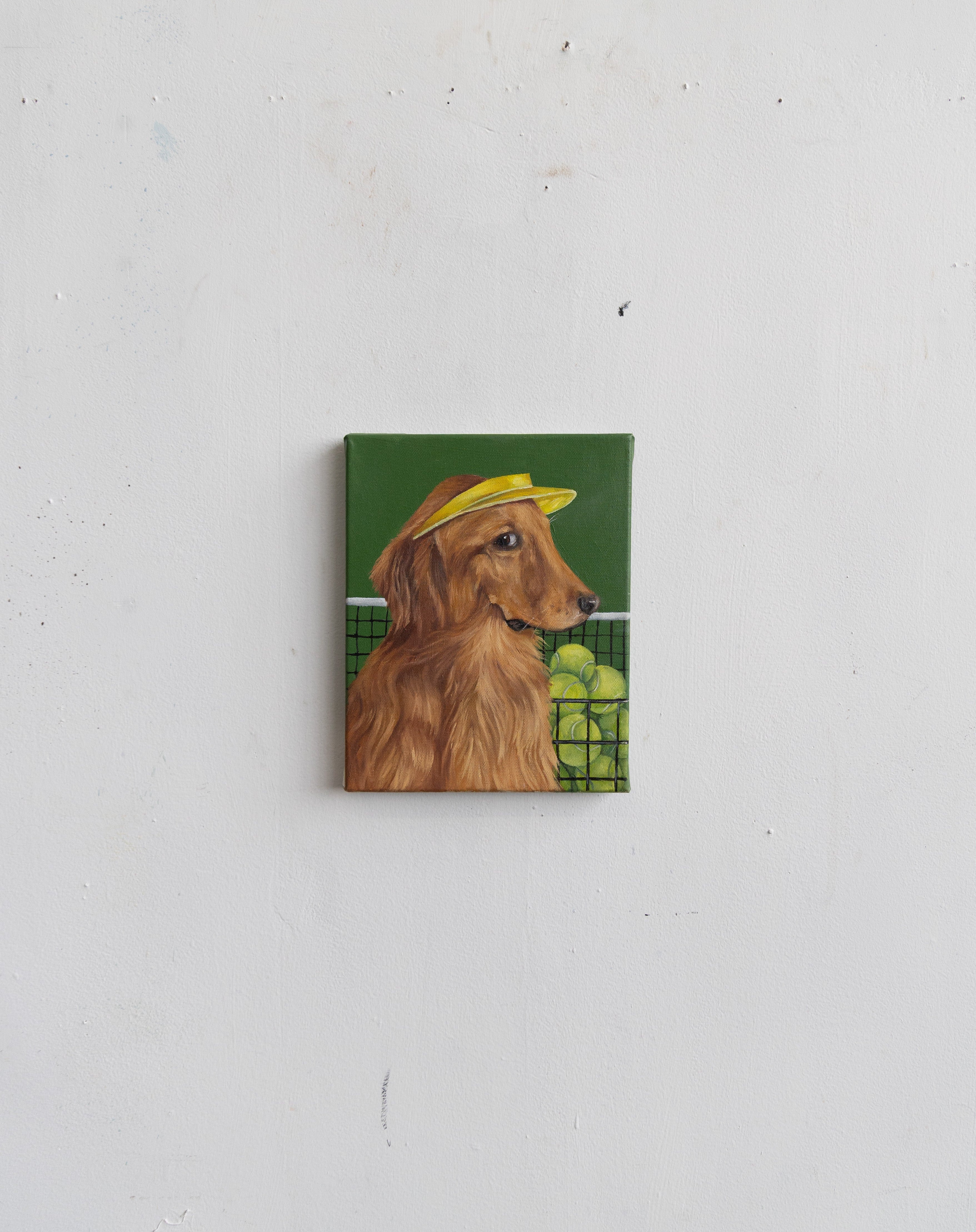 "I Didn't Know You Played Here" Original Oil Painting