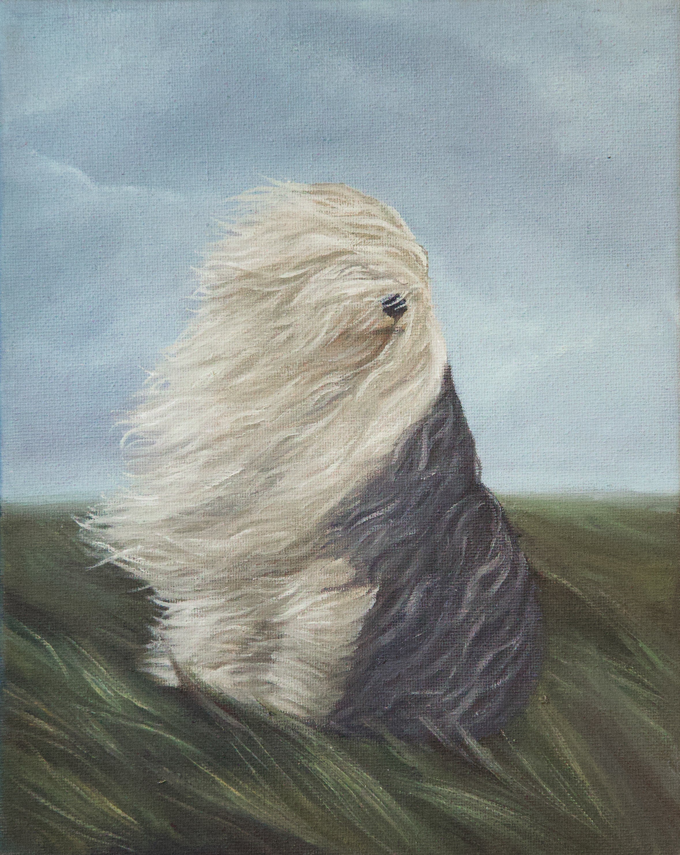 “This Too Shall Pass” Original Oil Painting