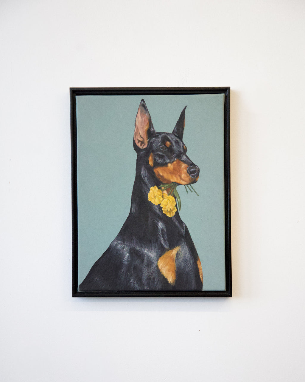 “All Love No Bite” Original Oil Painting