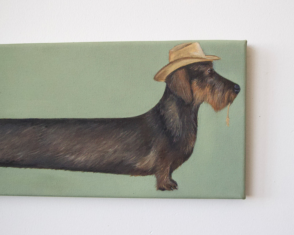 “Outlaw” Original Oil Painting