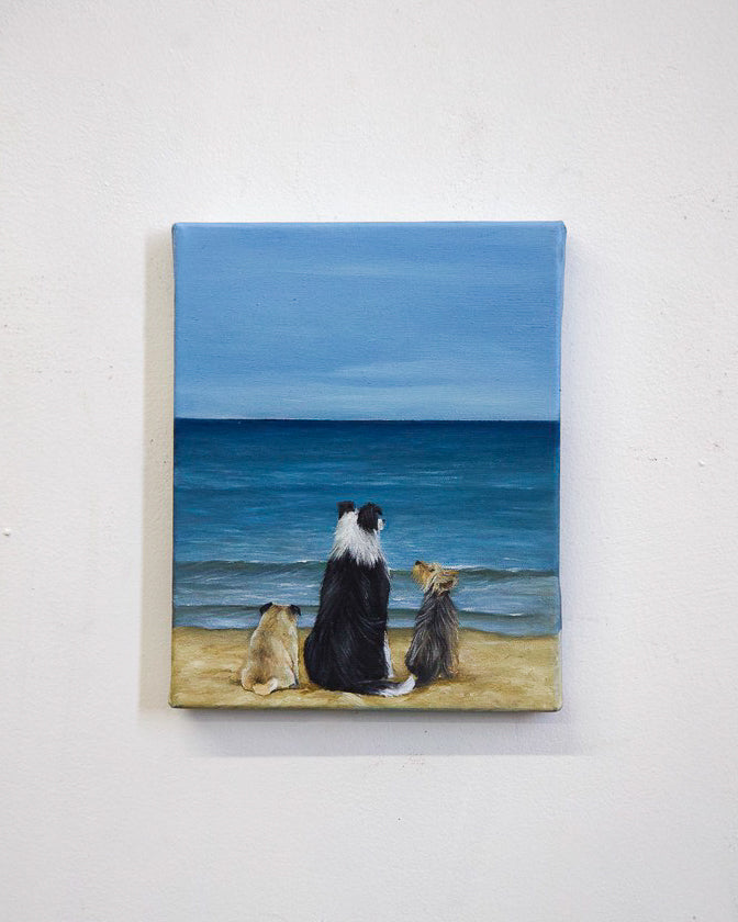 July Print Club Original Oil Painting