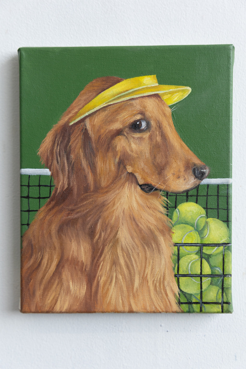 "I Didn't Know You Played Here" Original Oil Painting